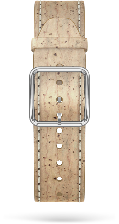 Beige Cork Strap, Steel Pin Buckle 20.0 MM - MXE0HP65 Baume & Mercier Front