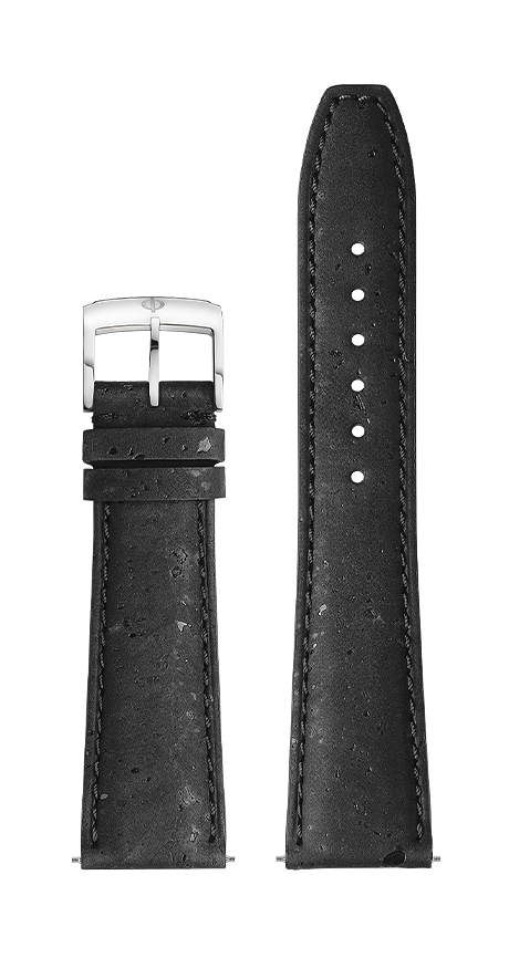 Black Cork Strap, Pin Buckle 22.0 MM - MXE0N07G Baume & Mercier Front