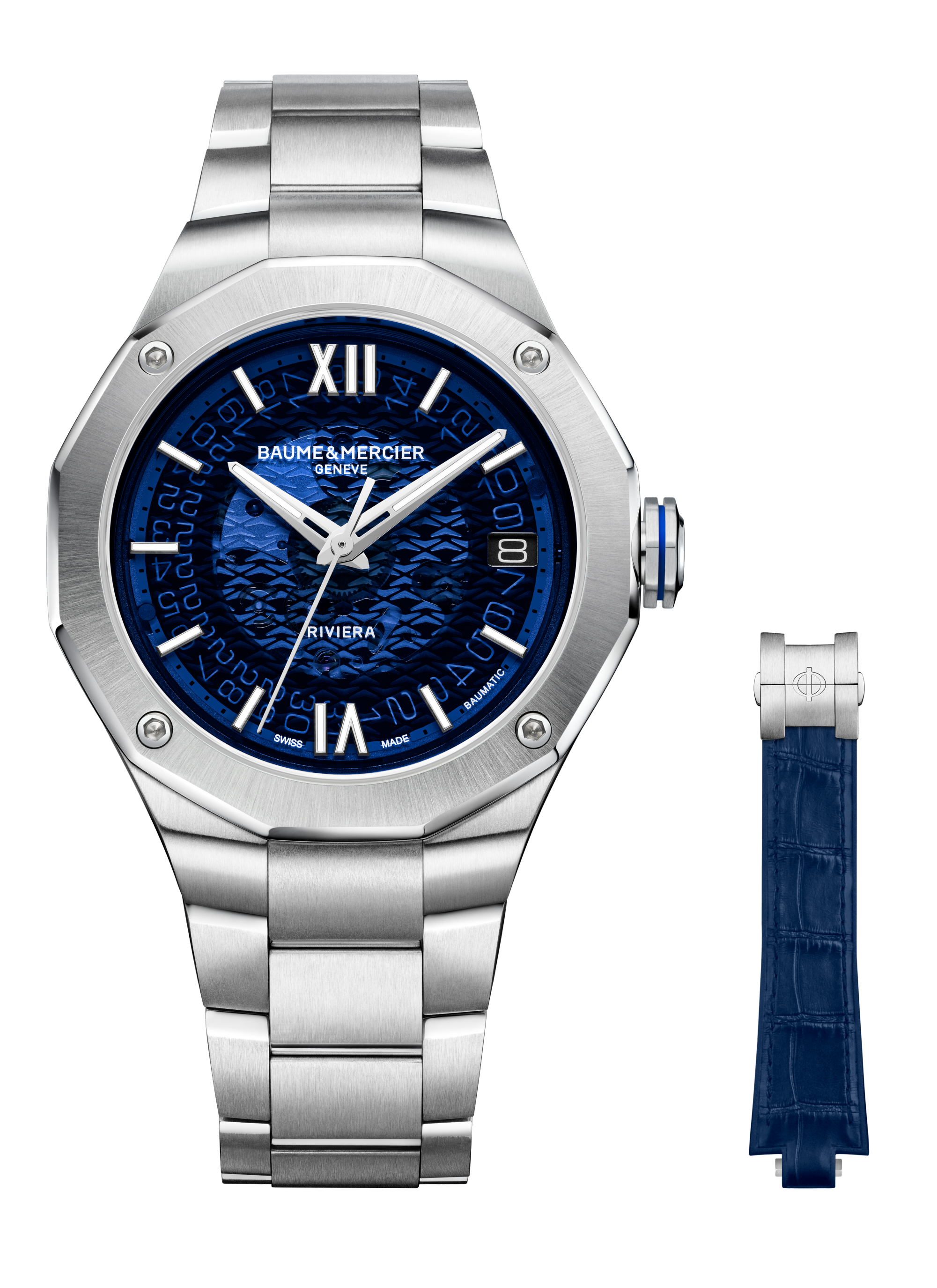 Riviera 10746 Watch for men | Check Prices on Baume & Mercier Front